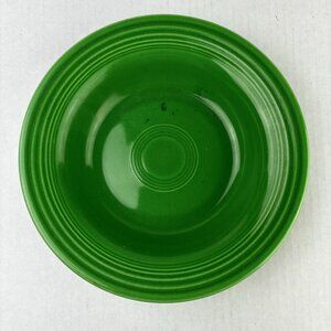 VTG FiestaWare Medium Green Bowl Deep Plate Dish 8‎ 1/2” HLC Genuine Fiesta USA